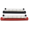 CP-3122 1 Pair 150A 48V RV Yacht Car High Current Single-row 4-way Terminal Busbar, CP-3122