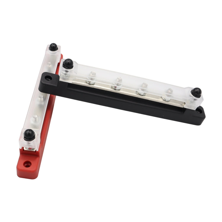 CP-3122 1 Pair 150A 48V RV Yacht Car High Current Single-row 4-way Terminal Busbar, CP-3122