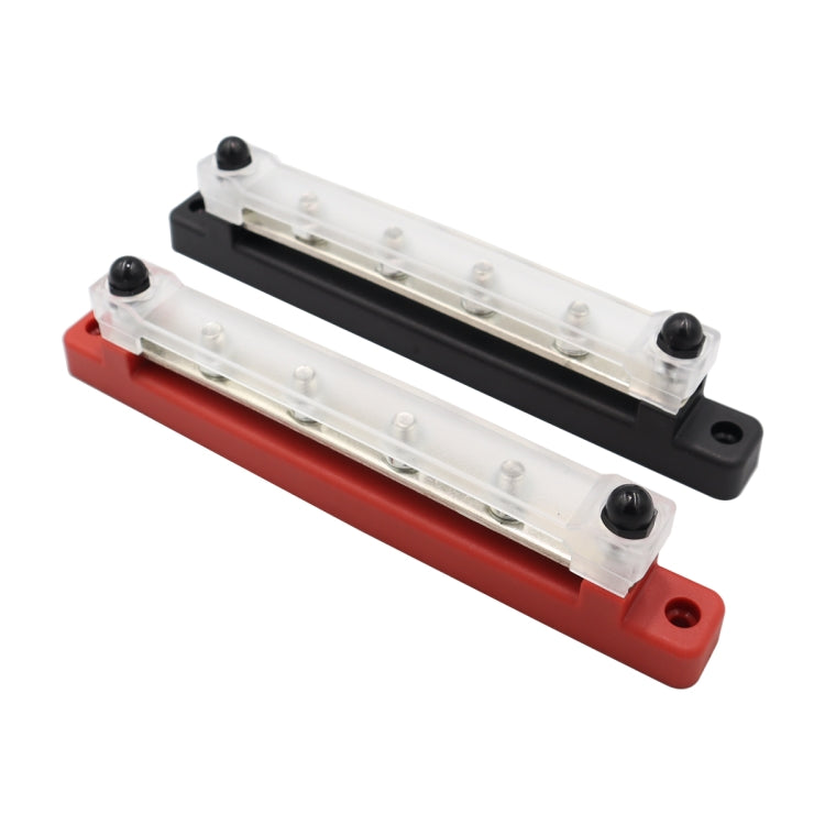 CP-3122 1 Pair 150A 48V RV Yacht Car High Current Single-row 4-way Terminal Busbar, CP-3122