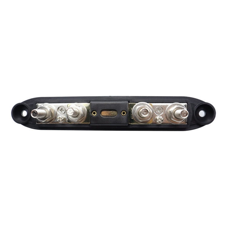 RV Yacht M8 Single Row 4-way Power Distribution Block Busbar with Cover with 300A Fuse, CP-4124-01, CP-4124-02