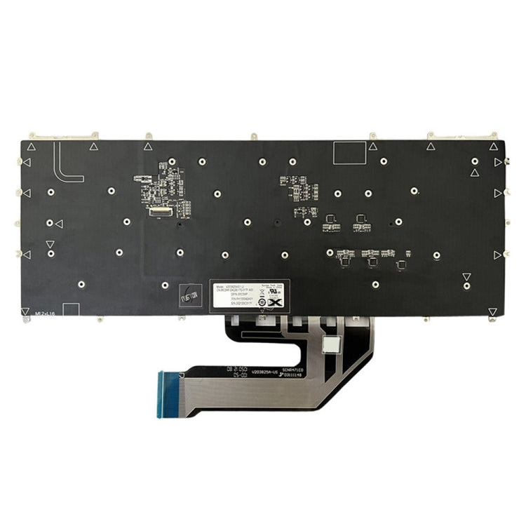 US Version Backlight Laptop Keyboard, For Dell Alienware x15 R2 / R1