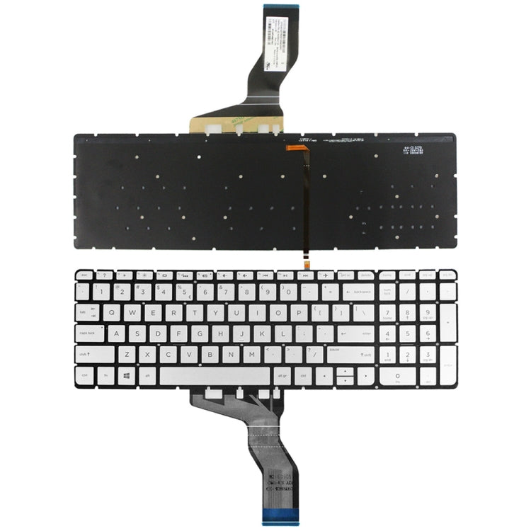 US Version Laptop Backlight Keyboard, For HP Pavilion X360 14-DW, For HP 15m-DR / 15m-DS, For HP 14M-BA 14-BS, For HP 15-BS / 15-CC, For HP 15-AB / 15-AK, For HP M6-W, For HP X360 13-4000, For HP Spectre 15-AP