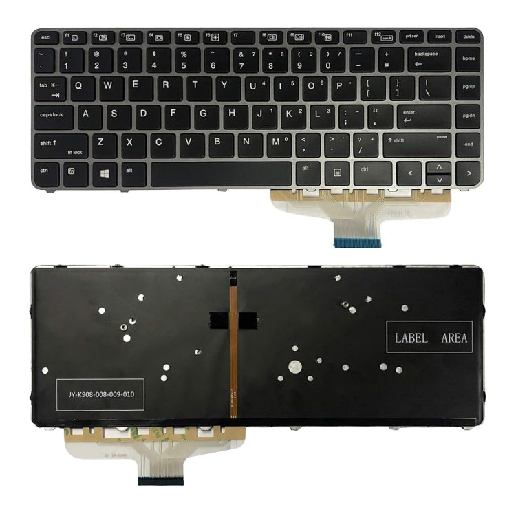 US Version Laptop Backlight Keyboard, For HP Spectre X360 15-CH, For HP 15-DA / 15-DB, For HP Probook 450, For HP Elitebook Folio 1040 G3, For HP 15-CC / 15-CD / 15-CK, For HP 15-P000 / 17-F000, For HP Elitebook 1020 G1, For HP Probook 470 G3          ...