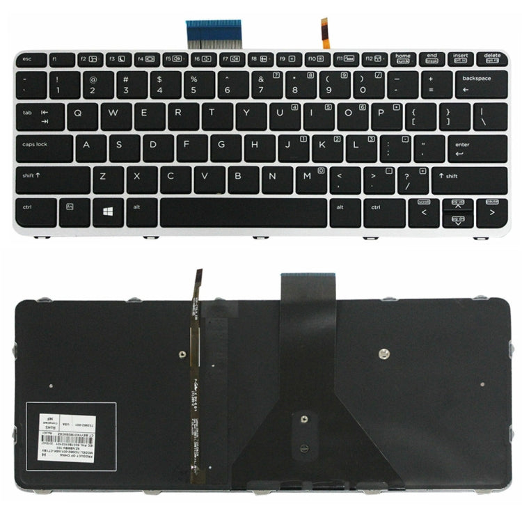 US Version Laptop Backlight Keyboard, For HP Spectre X360 15-CH, For HP 15-DA / 15-DB, For HP Probook 450, For HP Elitebook Folio 1040 G3, For HP 15-CC / 15-CD / 15-CK, For HP 15-P000 / 17-F000, For HP Elitebook 1020 G1, For HP Probook 470 G3          ...