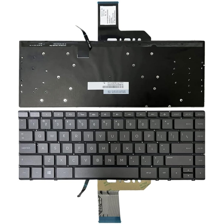 US Version Laptop Backlight Keyboard, For HP Spectre X360 15-CH, For HP 15-DA / 15-DB, For HP Probook 450, For HP Elitebook Folio 1040 G3, For HP 15-CC / 15-CD / 15-CK, For HP 15-P000 / 17-F000, For HP Elitebook 1020 G1, For HP Probook 470 G3          ...