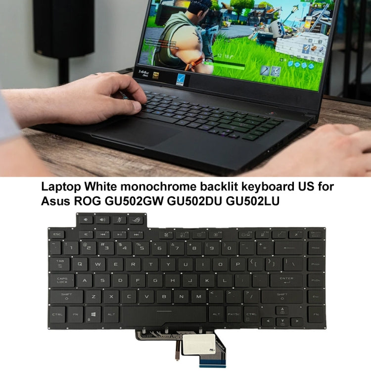 US Version Backlight Laptop Keyboard, For Asus ROG GU502G GU502GV GU502GU