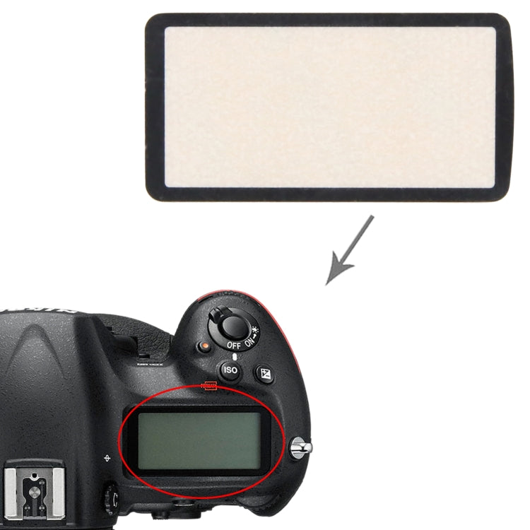 Top Cover Shoulder LCD Outer Lens, For Nikon D5, For Nikon D7200, For Nikon D7100, For Nikon D3300, For Nikon D600, For Nikon D3200, For Nikon D800, For Nikon D7000, For Nikon D3100, For Nikon D90, For Nikon D300, For Nikon D80, For Nikon D200