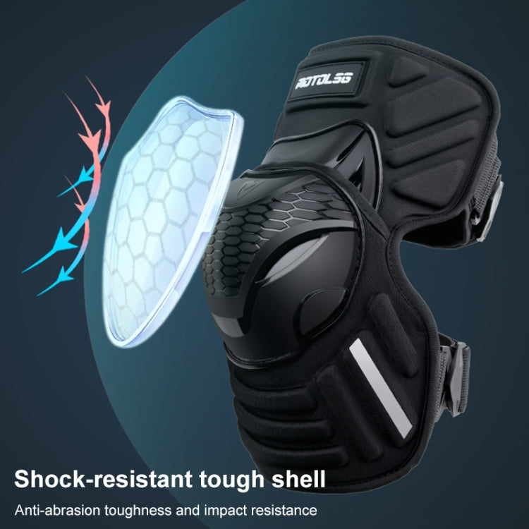 Motolsg MT03 Motorcycle Bicycle Riding Protective Gear, 2 in 1 Knee Pads