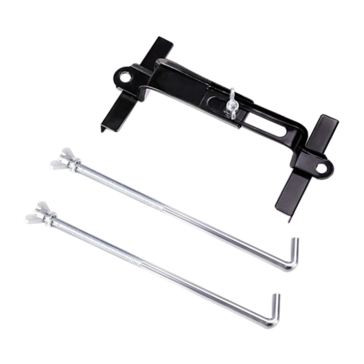 Car Universal Battery Bracket Adjustable Battery Fixed Iron Holder, 19cm, 23cm, 27cm