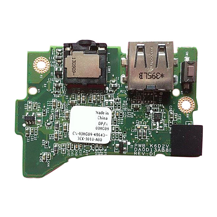 Audio Jack Board, For Dell XPS 18 1810 1820, For Dell Chromebook 11 3180, For Dell Latitude 3150 3160 NH21D 0NH21D, For Dell XPS 13 L321X, For Dell Latitude E7450, For Dell XPS L701X L702X, For Dell M3800 9530