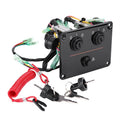 For Yamaha Outboard Vertical Dual Control Panel Ignition Key Switch 6K1-82570-08-00, 6K1-82570-08-00