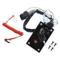 For Suzuki Outboard Key Ignition Switch Single Control Panel Starter Key 37100-96J24, 37100-96J24