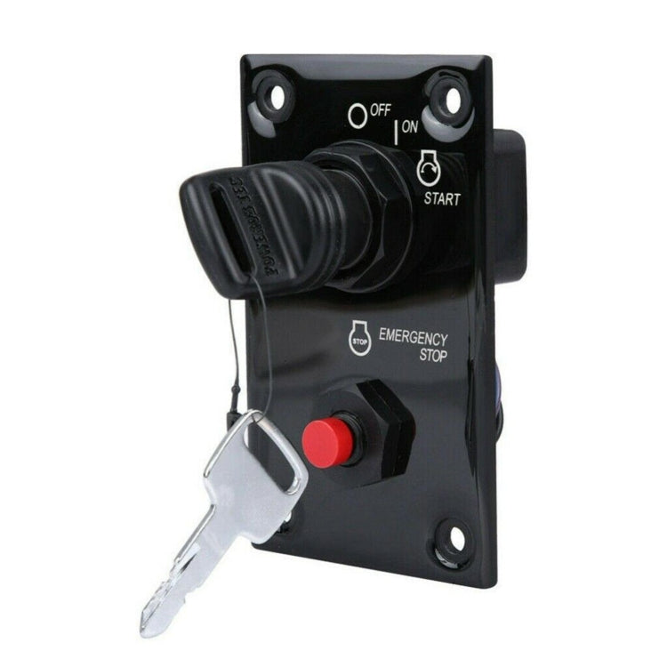 For Suzuki Outboard Key Ignition Switch Single Control Panel Starter Key 37100-96J24, 37100-96J24