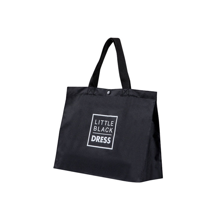 Oxford Cloth Eco-friendly Shopping Bag Large Capacity Folding Portable Small Canvas Bag, 24x25.5x9.5cm, 34x11x27cm, 43x12x33cm, 53x17x38cm