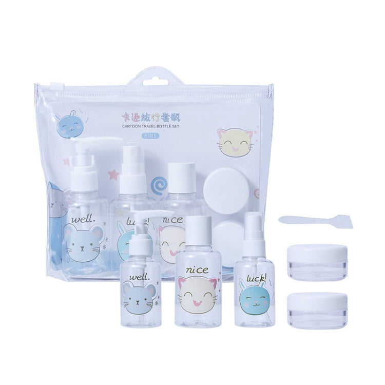 SY1039 Cartoon Travel Bottles Set Cosmetic Dispensing Bottles, / Set