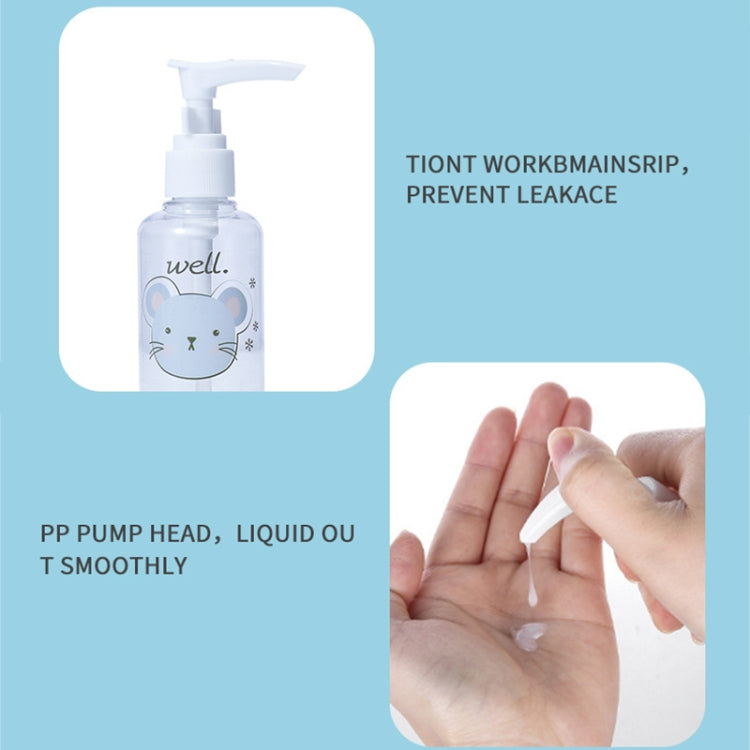 SY1039 Cartoon Travel Bottles Set Cosmetic Dispensing Bottles, / Set