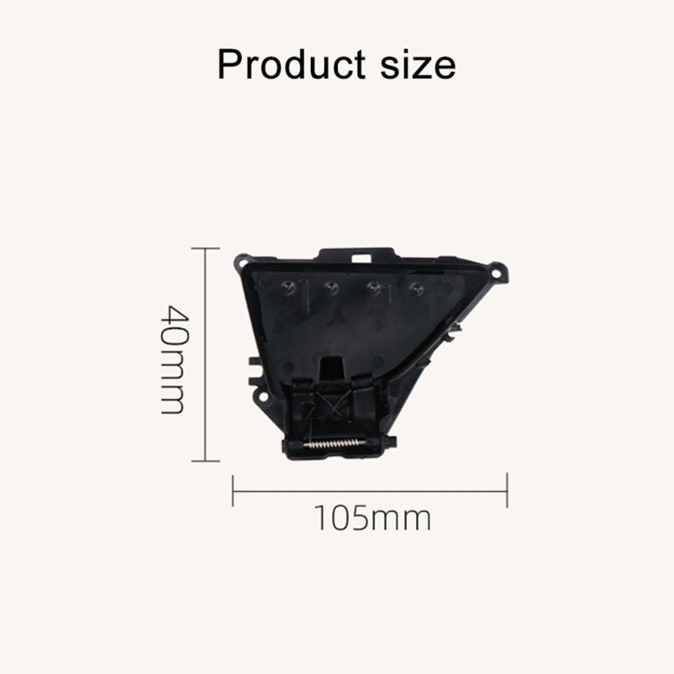 For BMW 7 Series G12 Car Rear Door Ashtray Cover Ashtray Assembly, Ashtray