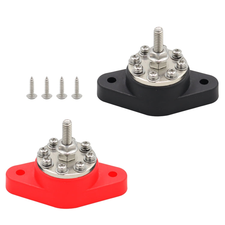 CP-4099 5/16 inch M8 RV Yacht 8-way Terminal Stud with 2pcs M5x20 Screws, CP-4099