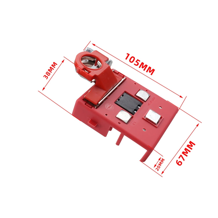 CP-4194 Car 32V 400A Positive Battery Terminal Quick Release Fused Battery Distribution with Cover, CP-4194