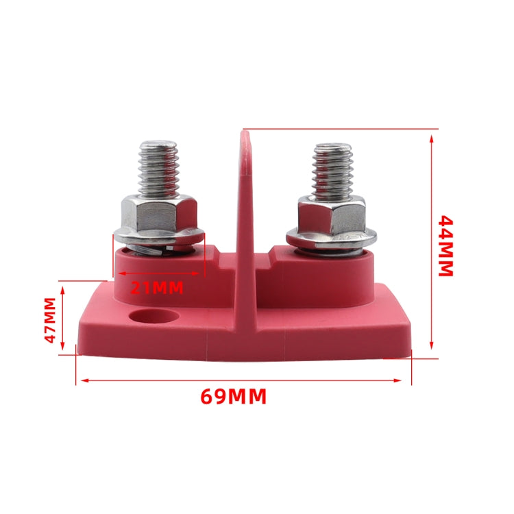 Dual Power M10 Binding Post Cable Connector, CP-4296, CP-4297