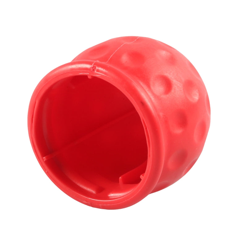 Universal 50mm Automatic Tow Bar Ball Cap Trailer Soft Rubber Protective Cap
