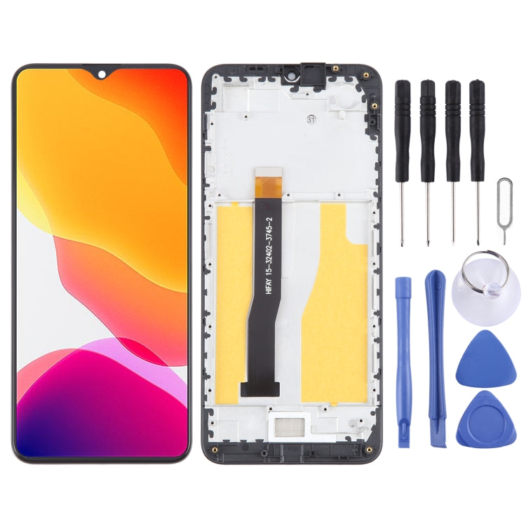 Original LCD Screen Digitizer Full Assembly with Frame, For Cubot Note 30, For Cubot Note 21, For Cubot Note 40, For Cubot King Kong 3