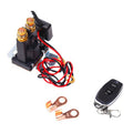 12V 500A Car Battery Remote Control Relay Rotary Switch Cut, with 1 x Remote Control, with 2 x Remote Control