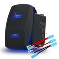 12 20A / 24V 10A Car Horn Rocker Switch with Jumper Set
