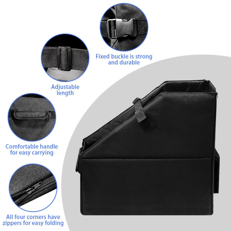 Oxford Cloth Car Trunk Folding Bicycle Storage Box, without Dust Cover, with Dust Cover