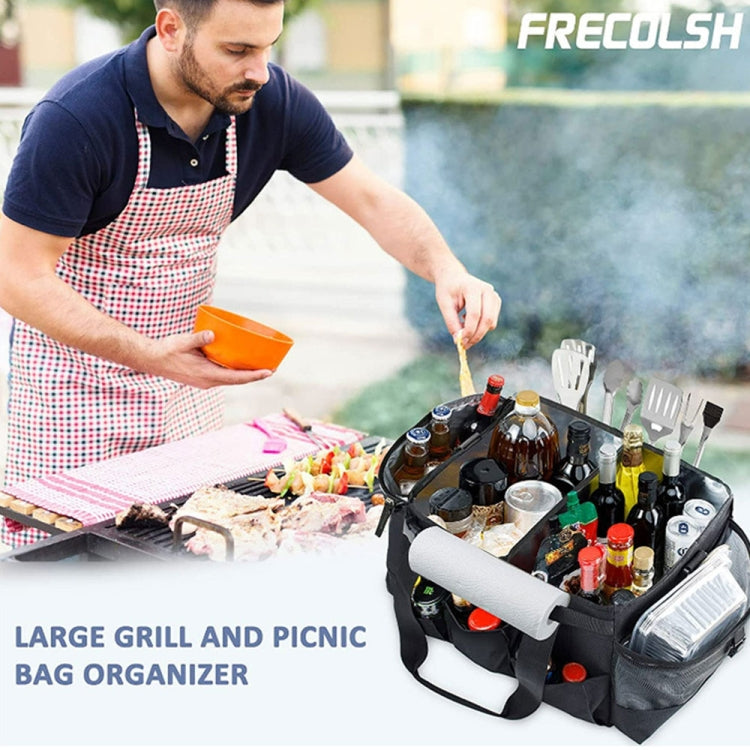 Foldable and Portable Outdoor Car Camping Picnic Storage Bag