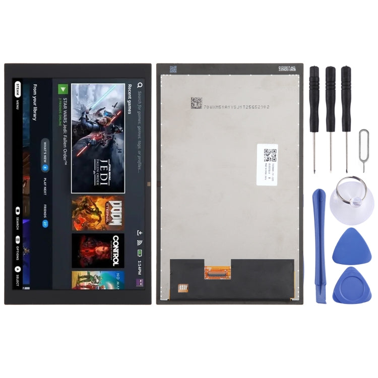Original LCD Screen with Digitizer Full Assembly, For Steam Deck