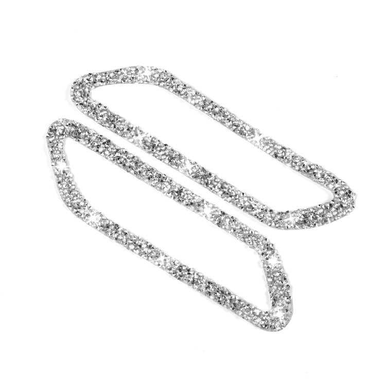 For Ford Mustang Mach E 2021 Car Door Pillar Air Outlet Diamond Decorative Sticker, Door Pillar Air Outlet