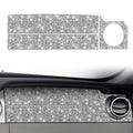 For Ford Mustang 2005-2009 Upper Part of Right Dashboard Diamond Decorative Sticker, Left Drive, Right Dashboard