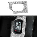 For Chevrolet Corvette C6 2005-2013 Ignition Switch Panel Diamond Decorative Sticker, Left Drive