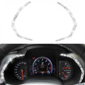 For Chevrolet Corvette C7 2014-2019 2 in 1 Car Dashboard Frame Diamond Decorative Sticker, Left Drive, 2 in 1 Dashboard Frame