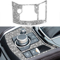 For Mazda CX-5 2017-2018 Car Electronic Handbrake Panel Diamond Decorative Sticker, Right Drive, Car Electronic Handbrake Panel, Right Drive