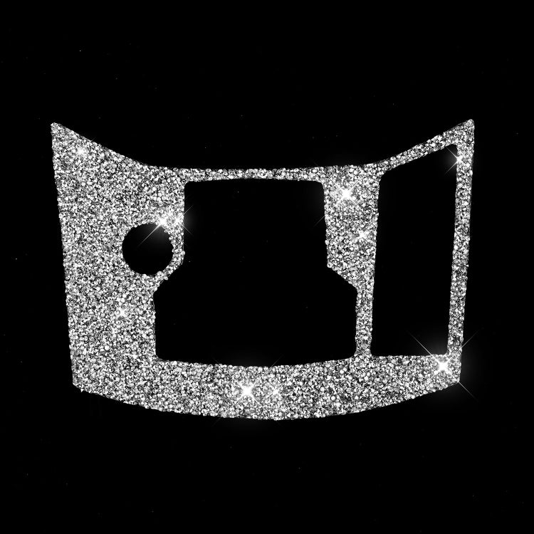 For Mazda CX-5 2017-2018 Car Electronic Handbrake Panel Diamond Decorative Sticker, Right Drive, Car Electronic Handbrake Panel, Right Drive