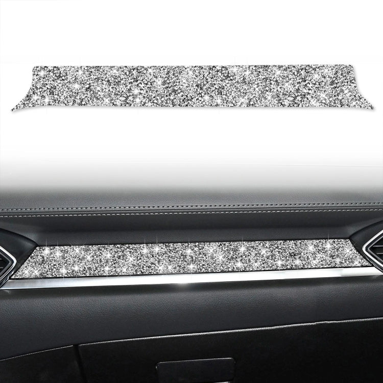 For Mazda CX-5 2017-2018 Car Instrument Panel Diamond Decorative Sticker,Left and Right Drive Universal, Car Instrument Panel