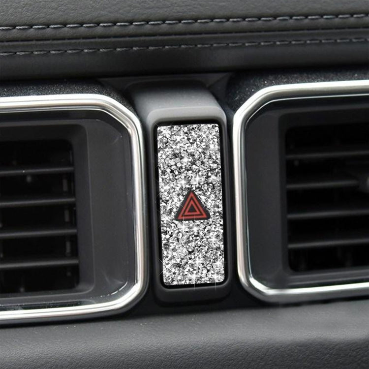 For Mazda CX-5 2017-2018 Car Warning Light Diamond Decorative Sticker,Left and Right Drive Universal, Car Warning Light