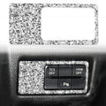 For Mazda CX-5 2017-2018 Car Headlight Panel Diamond Decorative Sticker, Left Drive, Car Headlight Panel, Left Drive