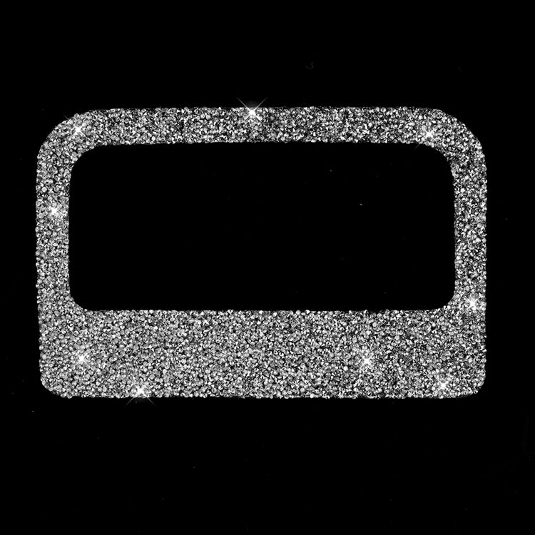 For Mazda CX-5 2017-2018 Car Rear Exhaust Vent Diamond Decorative Sticker,Left and Right Drive Universal, Car Rear Exhaust Vent