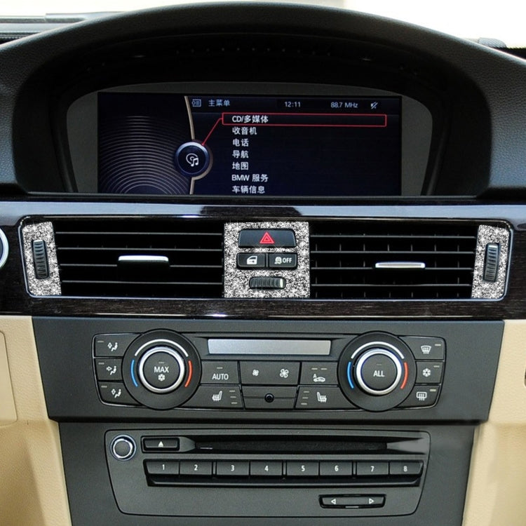 For BMW 3 Series E90 / E92 / E93 2005-2012 Premium Car Air Outlet Diamond Decorative Sticker, Premium Air Outlet