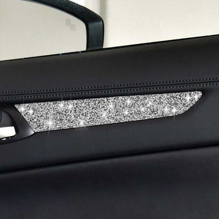 For Mazda CX-5 2017-2018 Car Door Panel Diamond Decorative Sticker,Left and Right Drive Universal, Car Door Panel
