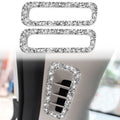 For Mazda CX-5 2017-2018 Car A-pillar Air Outlet Diamond Decorative Sticker,Left and Right Drive Universal, Car A-pillar Air Outlet