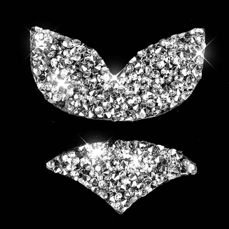 For Mazda Angksela/Atez/CX-5/CX-4 Car Steering Wheel Logo Diamond Decorative Sticker,Left and Right Drive Universal, Car Steering Wheel Logo