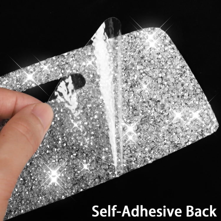 For BMW 3 Series E90 / E92 2005-2012 Car Aircondition CD Control Panel Premium Diamond Decorative Sticker, Aircondition Control Panel Premium B