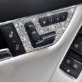 For Mercedes-Benz C-class W204 2007-2013 Car Seat Adjustment A Diamond Decorative Sticker, Left-hand Drive, Seat Adjustment A, Left-hand Drive