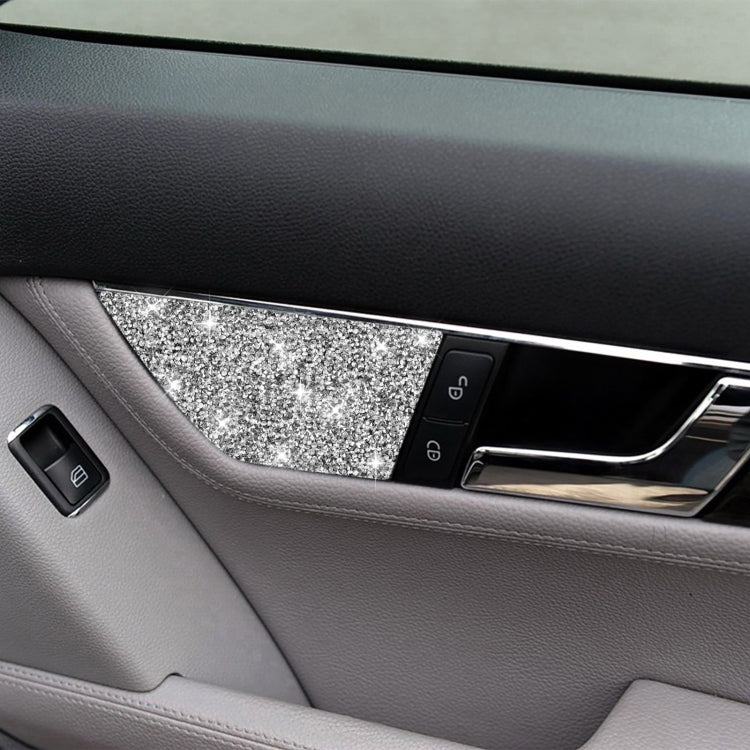 For Mercedes-Benz C-class W204 2007-2013 Car Seat Adjustment A Diamond Decorative Sticker, Left-hand Drive, Seat Adjustment A, Left-hand Drive