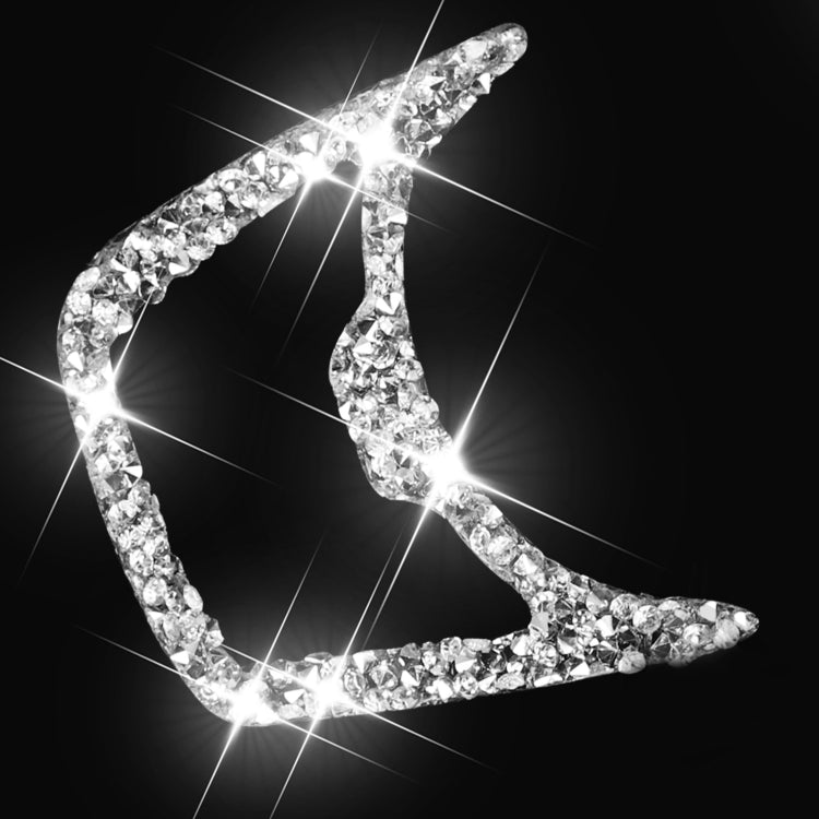 Car Headlight Diamond Decoration Sticker, Left and Right Drive, Headlight