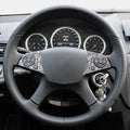 For Mercedes-Benz C-class W204 2007-2010 Car Steering Wheel Buttons Diamond Decorative Sticker, Left and Right Drive, Steering Wheel Buttons